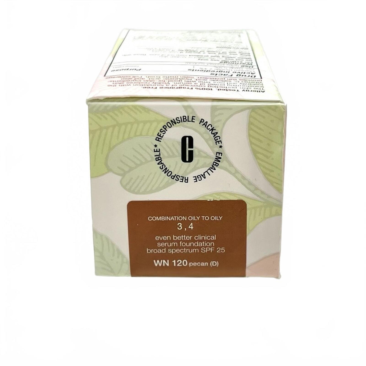 Clinique Even Better Clinical Serum Foundation SPF 25 (WN 120 pecan D)