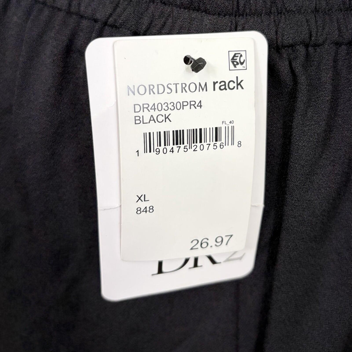 DR2 Black Pants (XL)