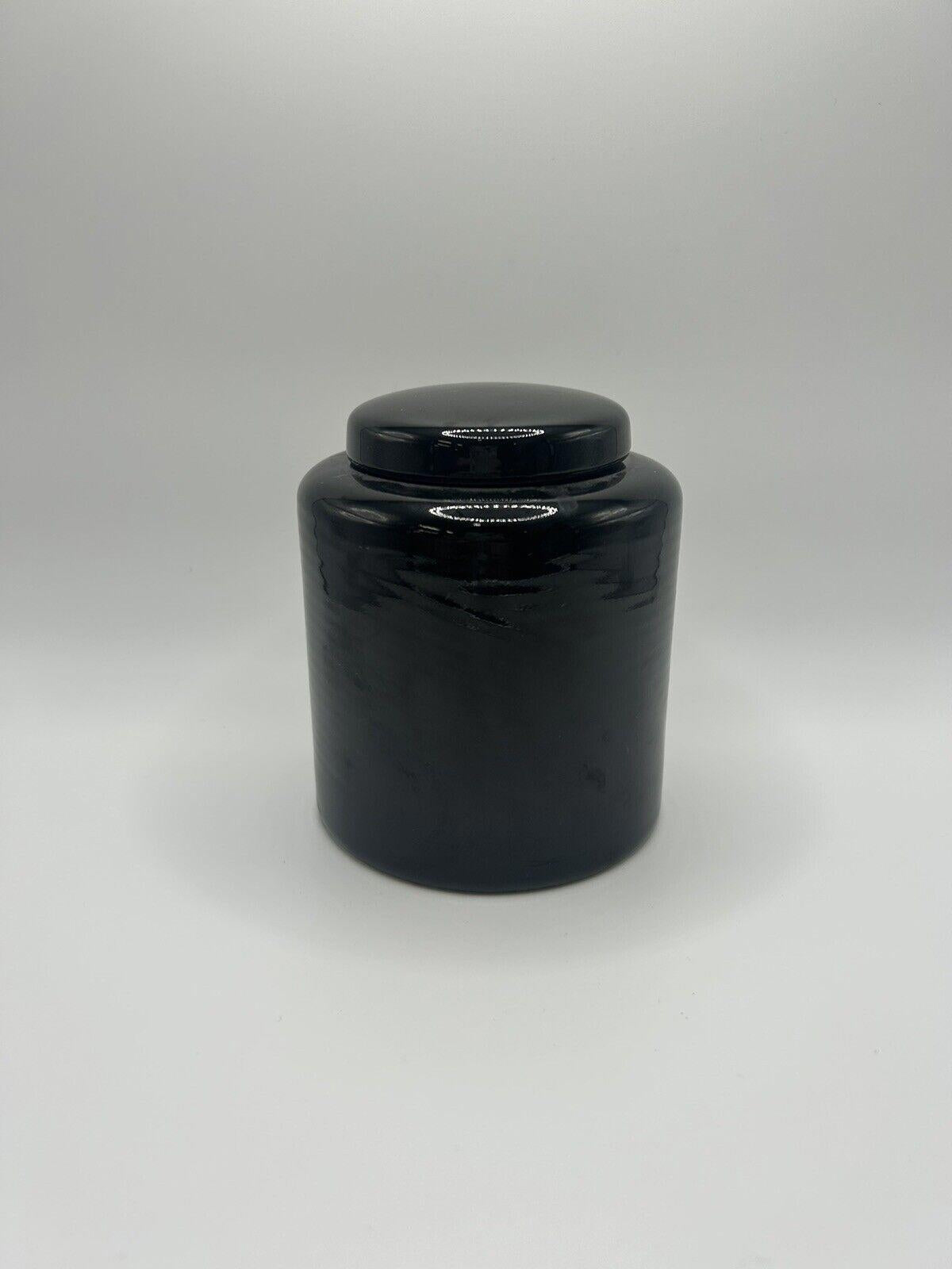 DANSK Midnight Black 4 Piece Tea Set
