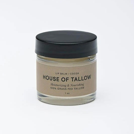 House of Tallow Cocoa 100% Grass Fed Tallow Lip Balm