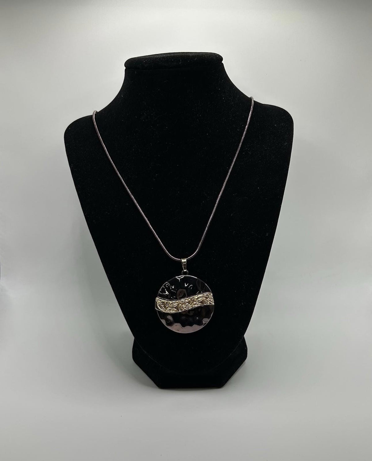 Christopher & Banks Chocolate Long Pendant Necklace
