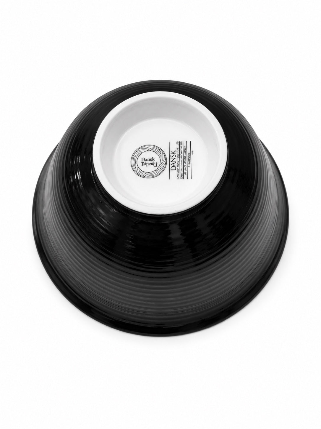 DANSK Black Serving Bowl