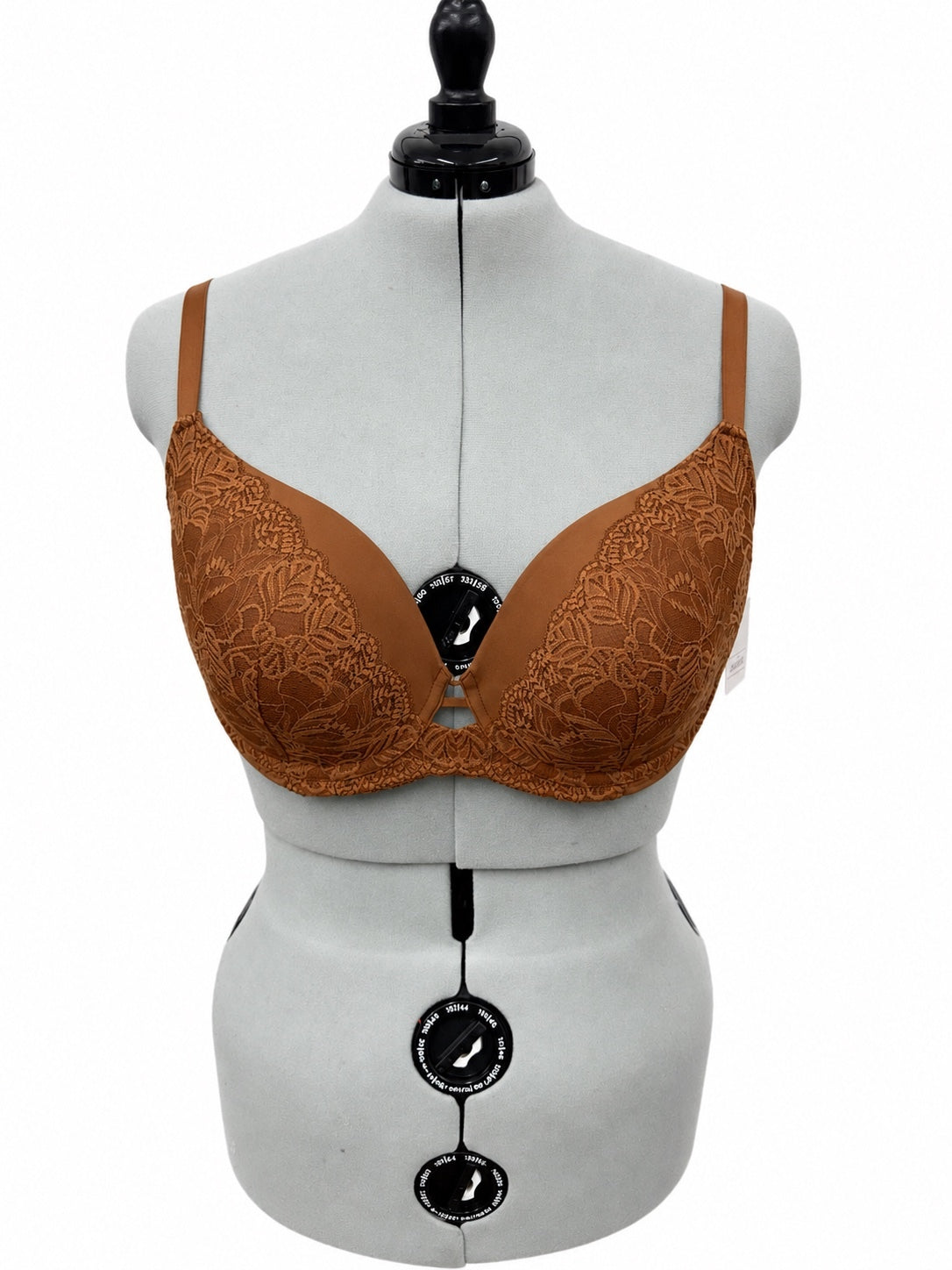 Auden Burnt Orange Lightly Lined Balconette Underwire Bra (44C)