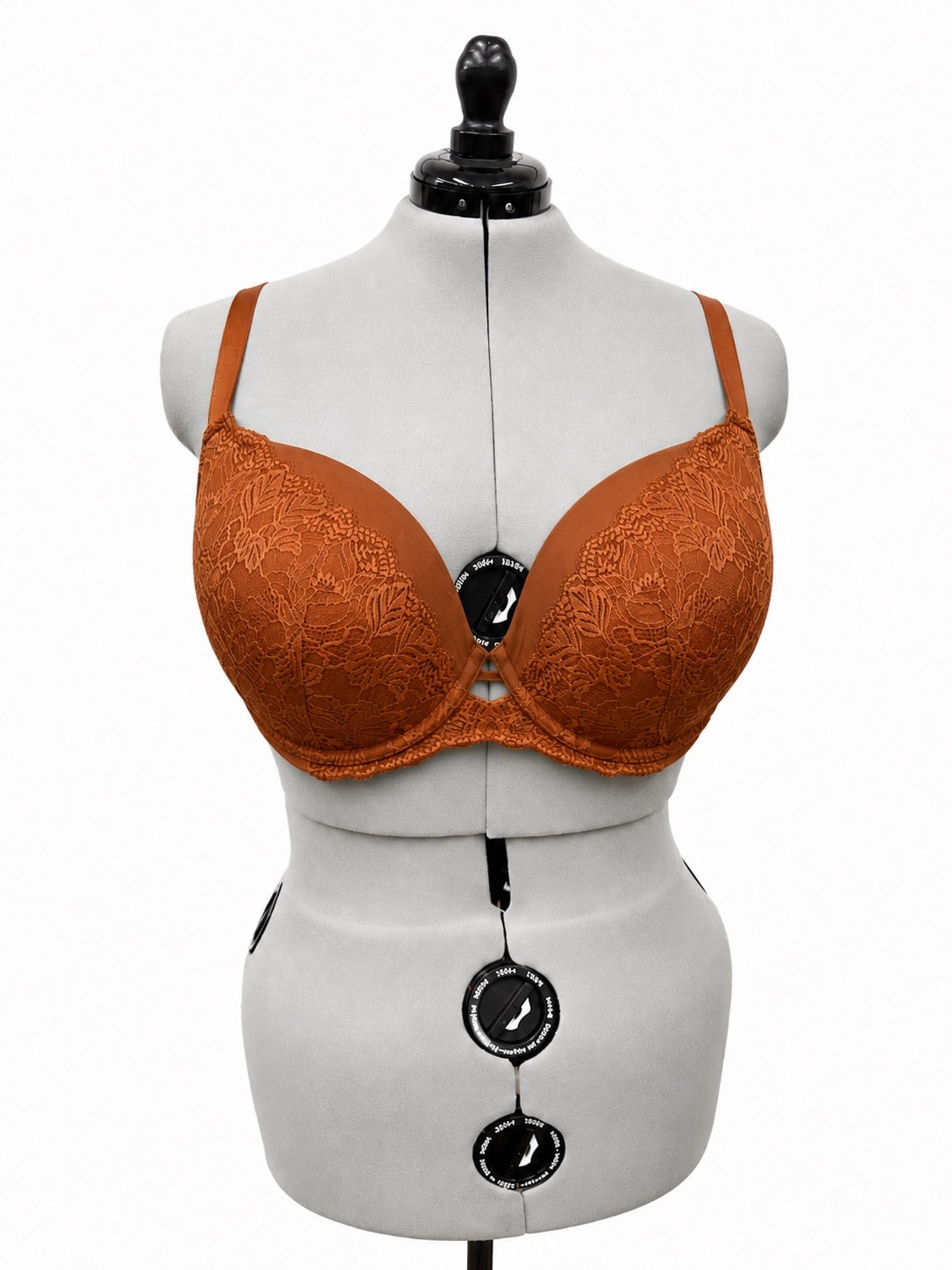 Auden Burnt Orange Lightly Lined Balconette Underwire Bra 40DDD