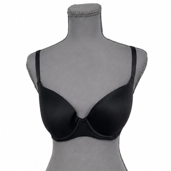 Aerie Black Real Sunnie Demi Push Up Bra (34D)