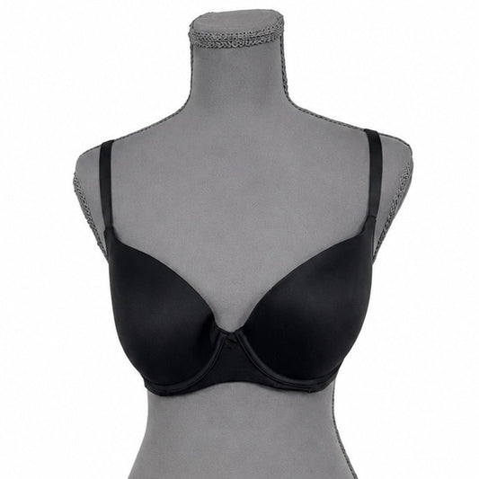 Aerie Black Real Sunnie Demi Push Up Bra (34D)