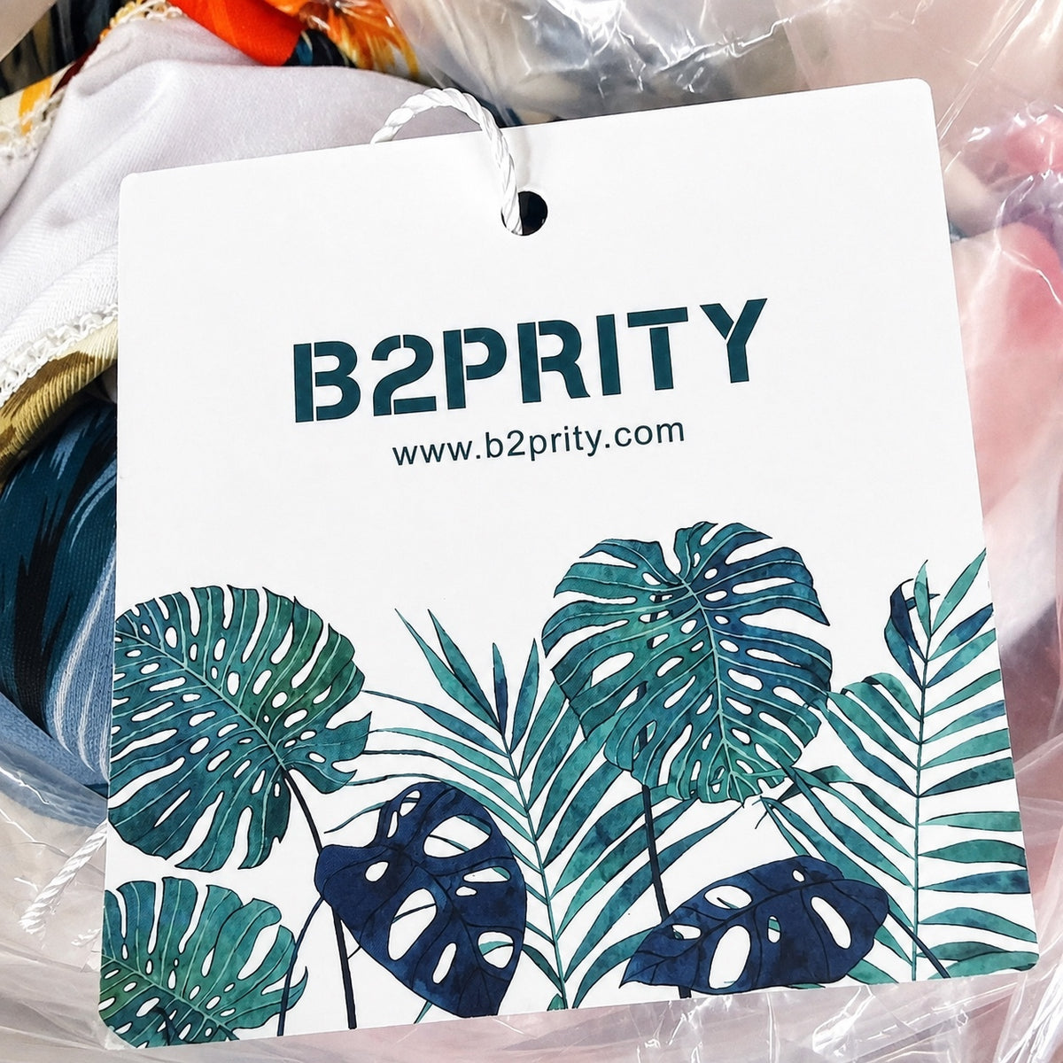 B2Prity White and Colorful Floral One Piece Swimsuit (M)