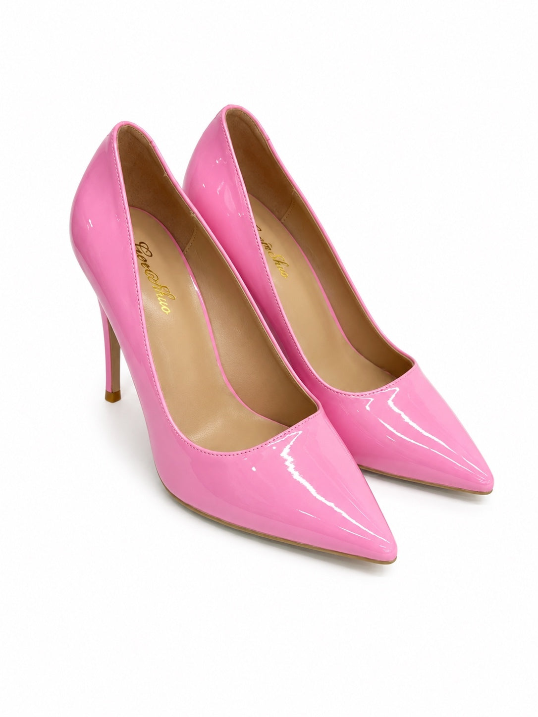 GenShuo Pink Heel Pumps (Size 6)