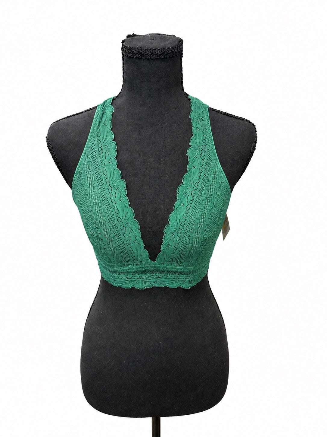 Auden Green Unlined Racerback Bralette (XS)