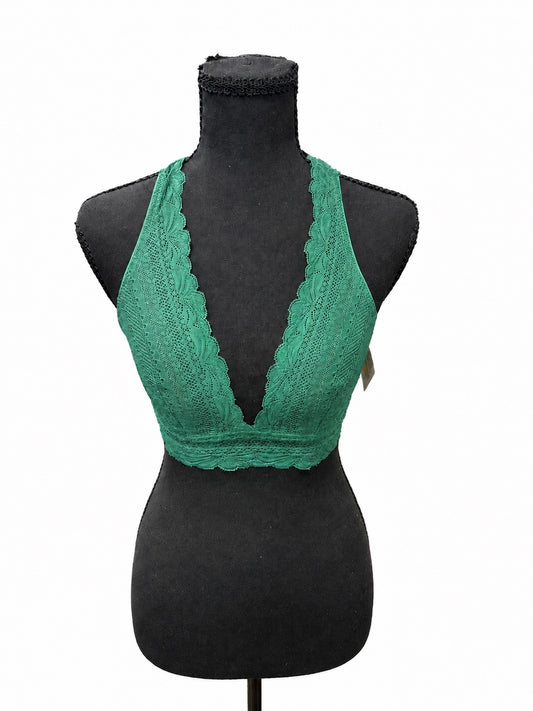 Auden Green Unlined Racerback Bralette (XS)