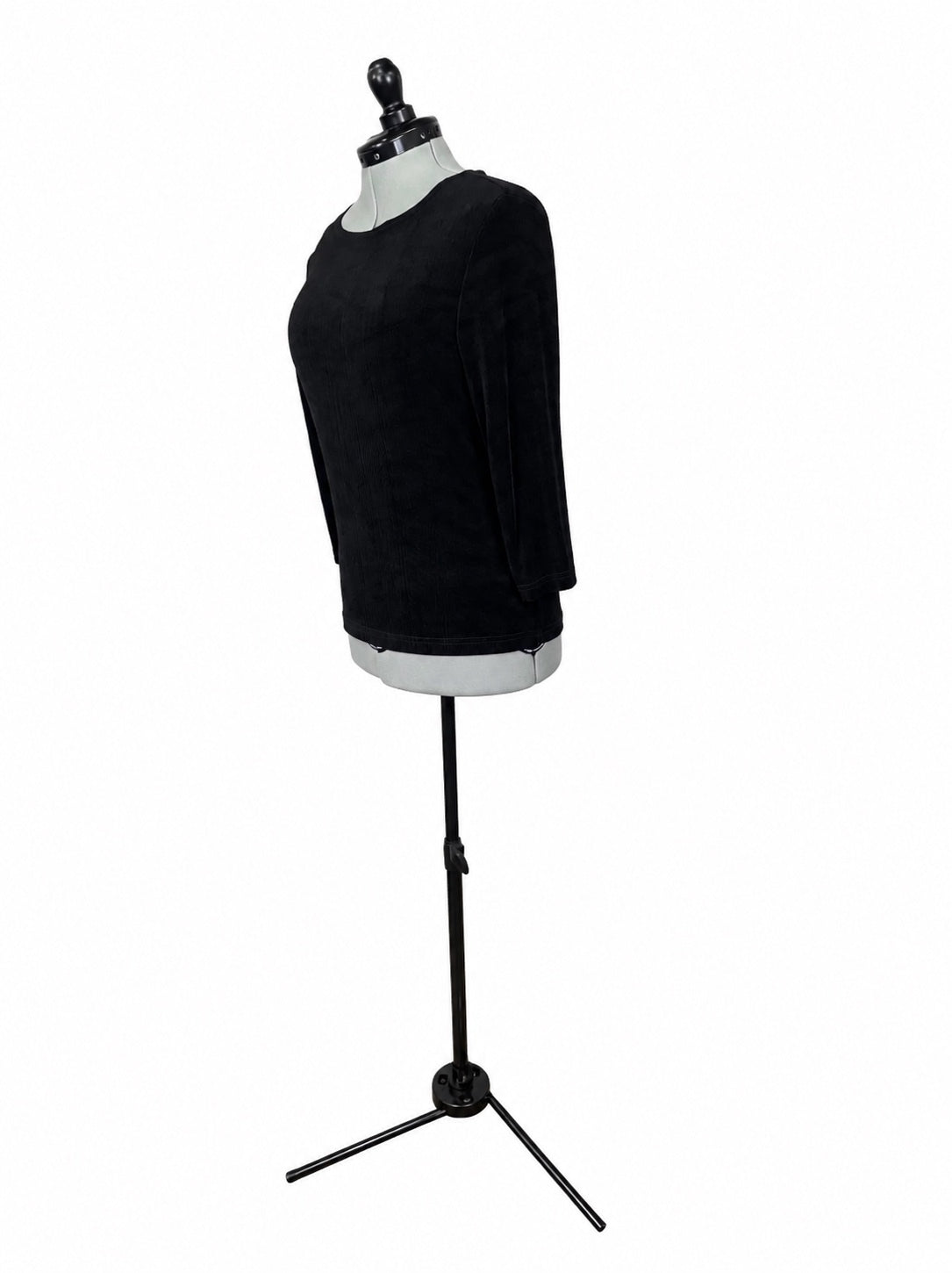 Softwear by Mark Singer Black Long Sleeve & Lounge Pants Set (S)
