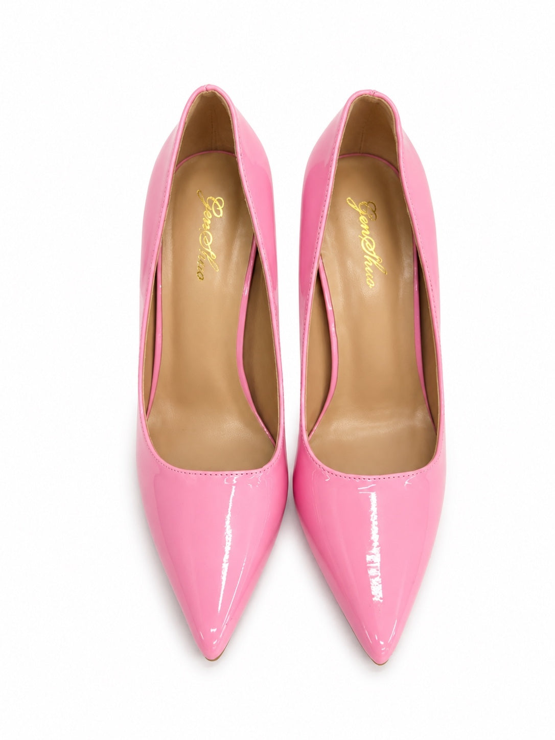 GenShuo Pink Heel Pumps (Size 6)