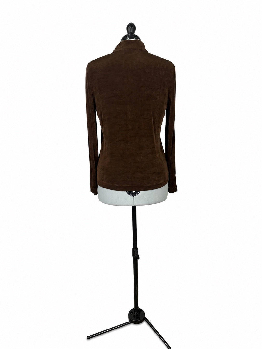 Softwear by Mark Singer Brown Zip Up Track Suite Set (S)