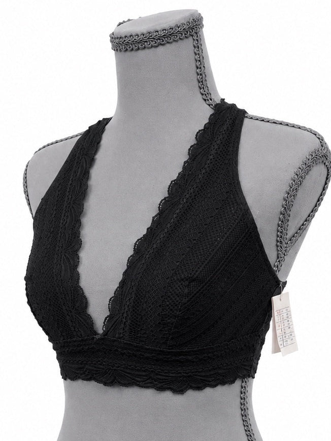 Auden Black Unlined Racerback Bralette (XS)