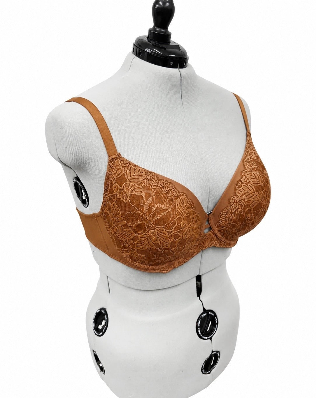 Auden Burnt Orange Lightly Lined Balconette Underwire Bra (44C)