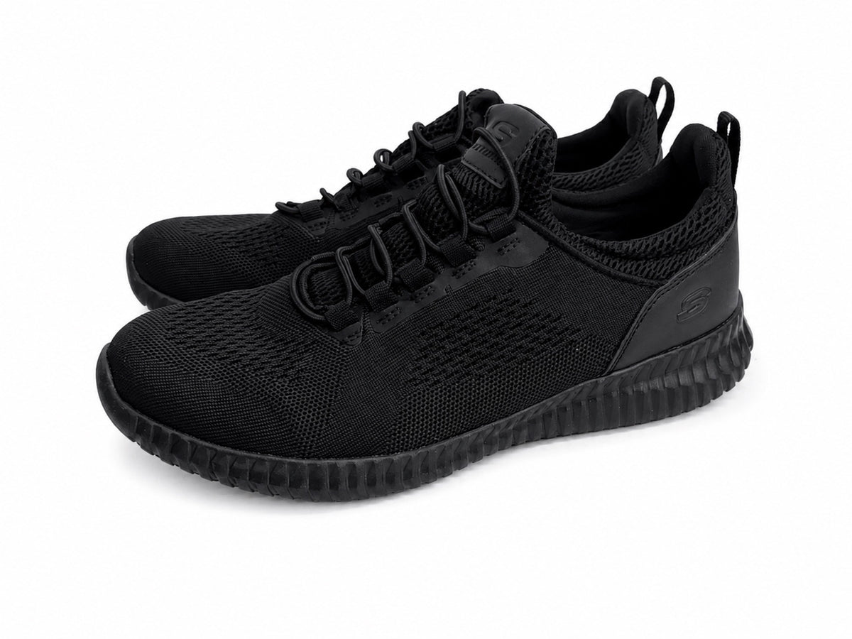 Black Skechers Relaxed Fit Memory Foam (M 9.5)