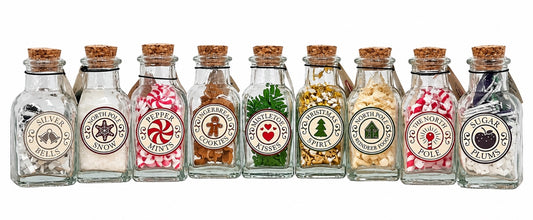 Decorative Holiday Vial Set (9 Count)