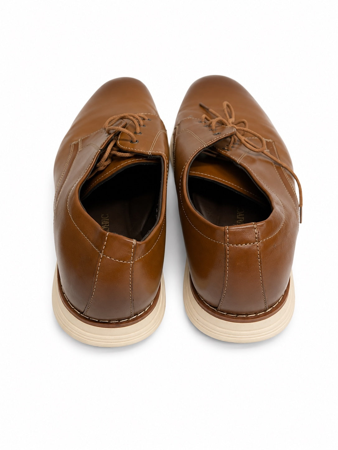 Bruno Marc Brown Dress Shoes (M 12)