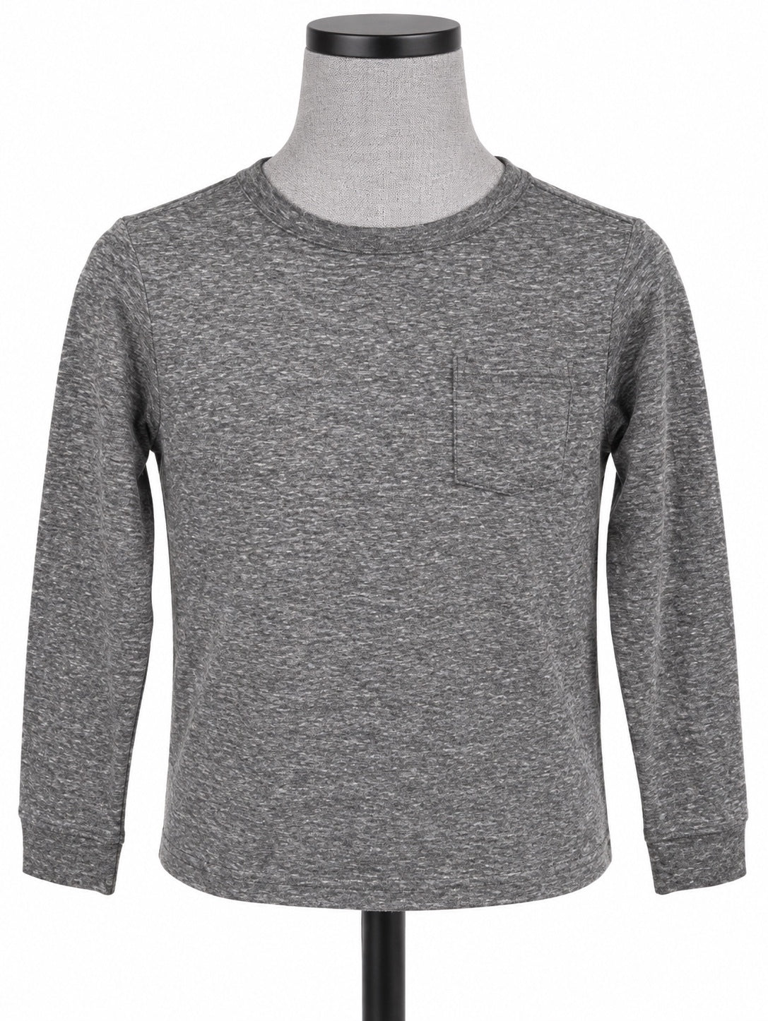 Cat & Jack Dark Gray Long Sleeve Shirt with Front Pocket (M-8)