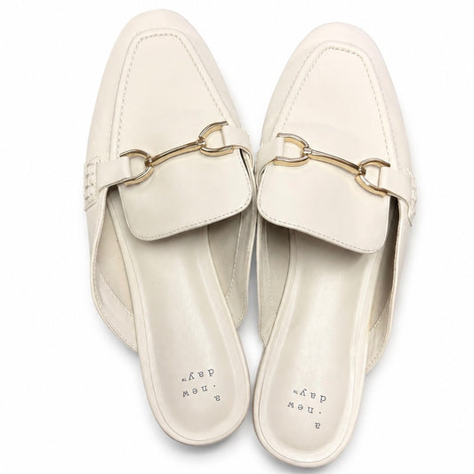 A New Day White with Gold Loafers (W 10)