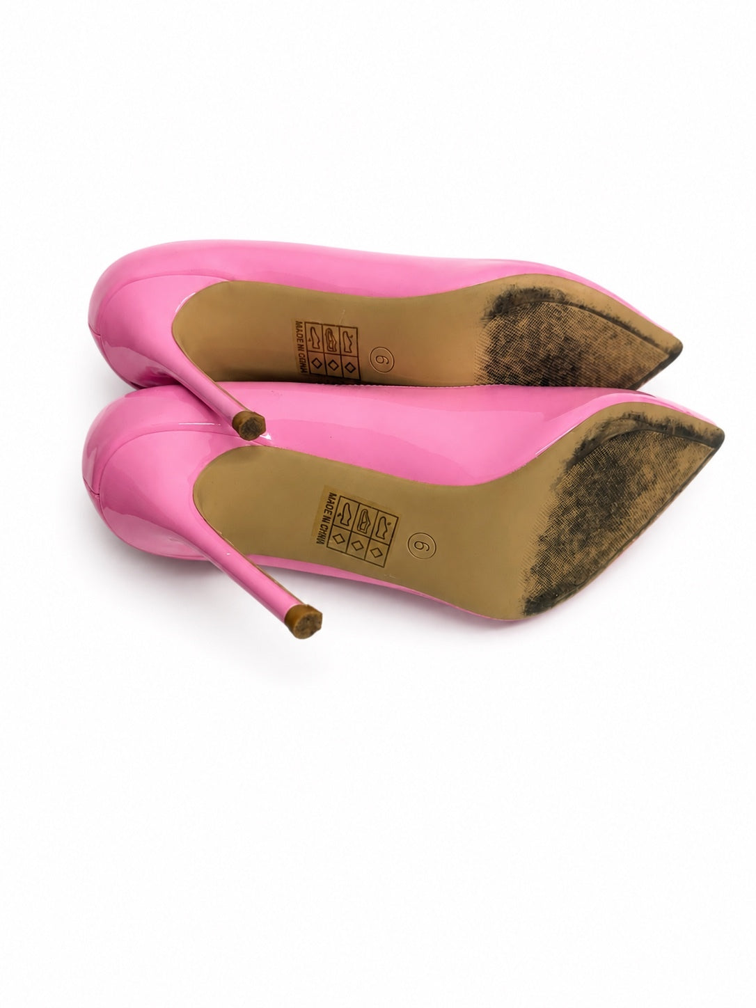 GenShuo Pink Heel Pumps (Size 6)