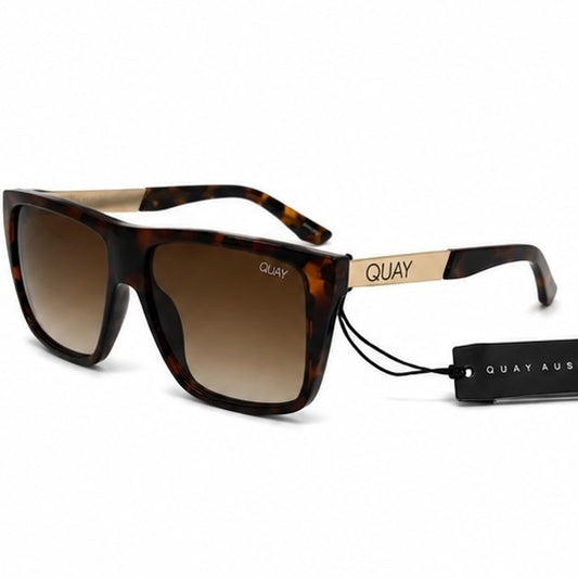 Quay Australia Tortoise & Rose Gold Incognito Sunglasses