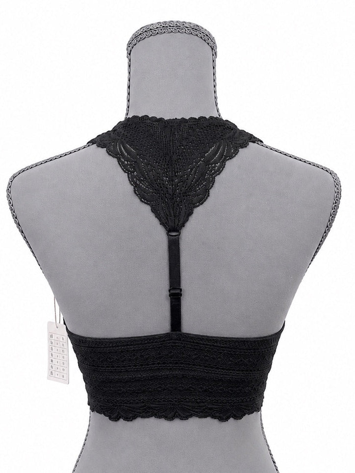 Auden Black Unlined Racerback Bralette (XS)