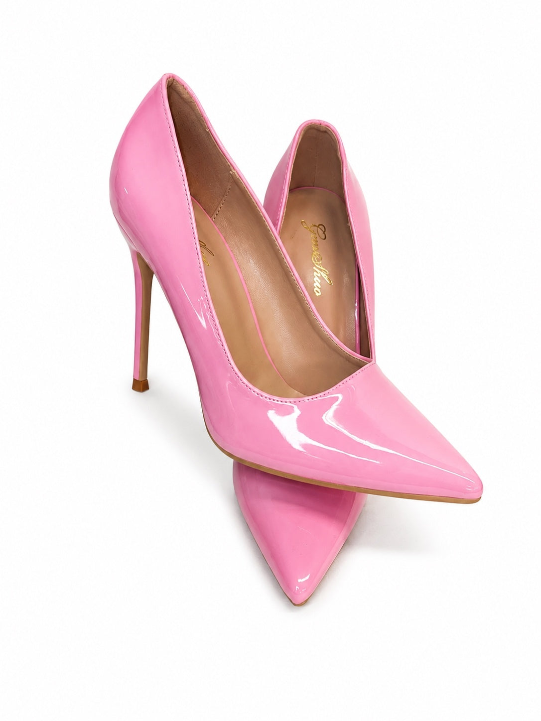 GenShuo Pink Heel Pumps (Size 6)