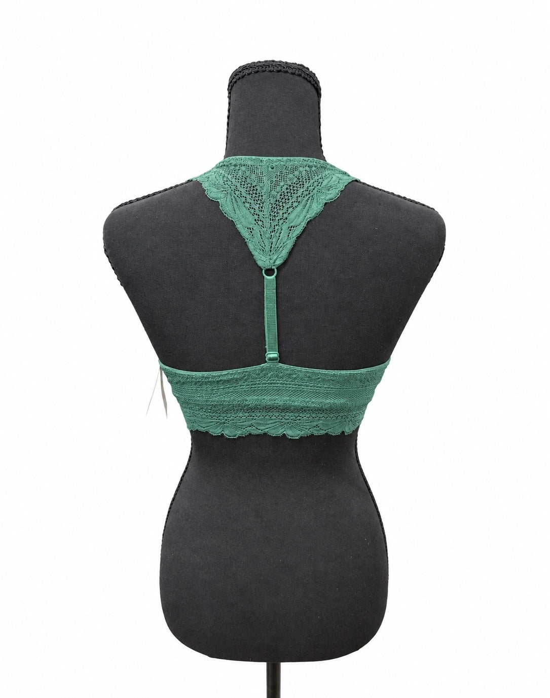 Auden Green Unlined Racerback Bralette (XS)