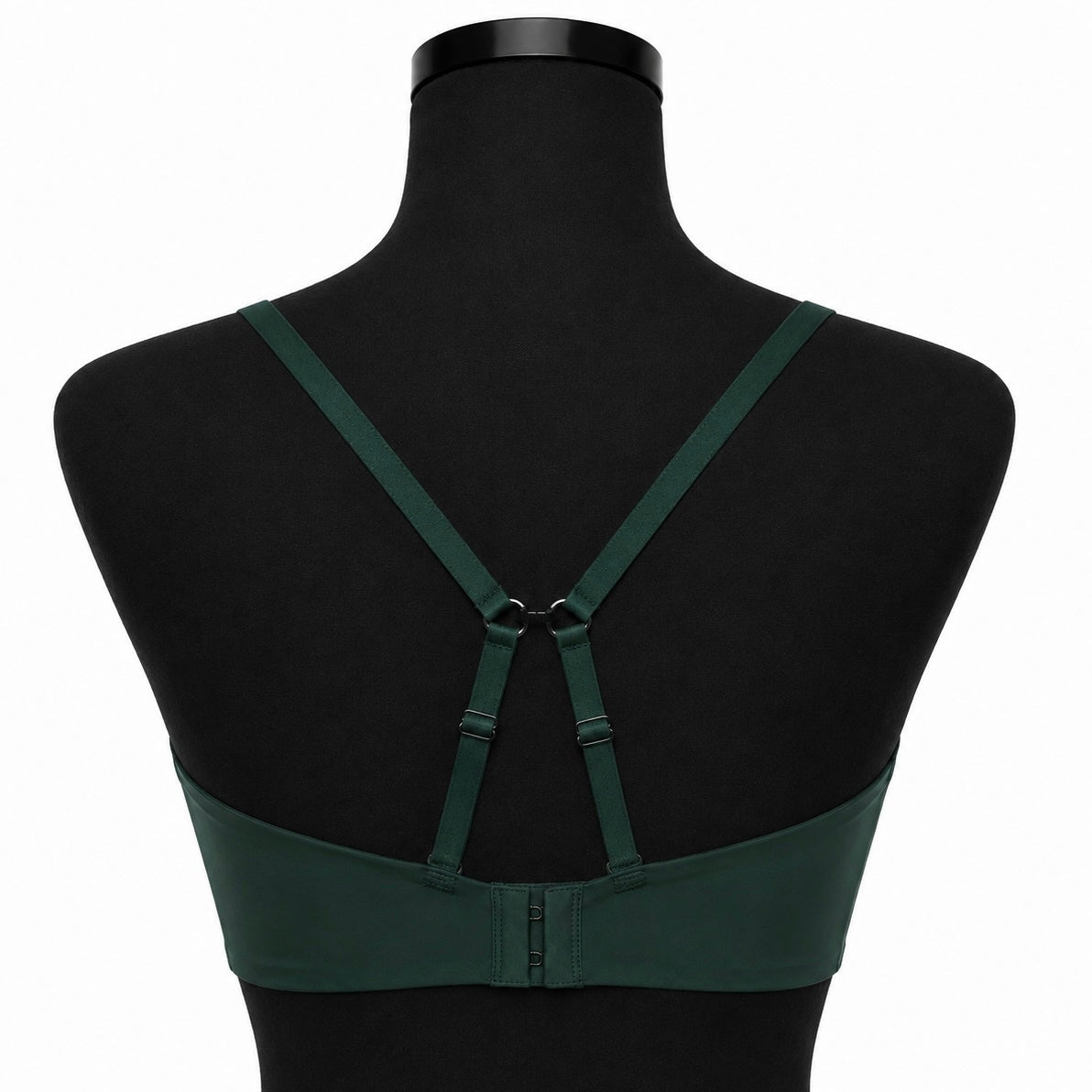 Auden Green The Bliss Lightly Lined Wirefree Bra w/ Adjustable Straps (32D)