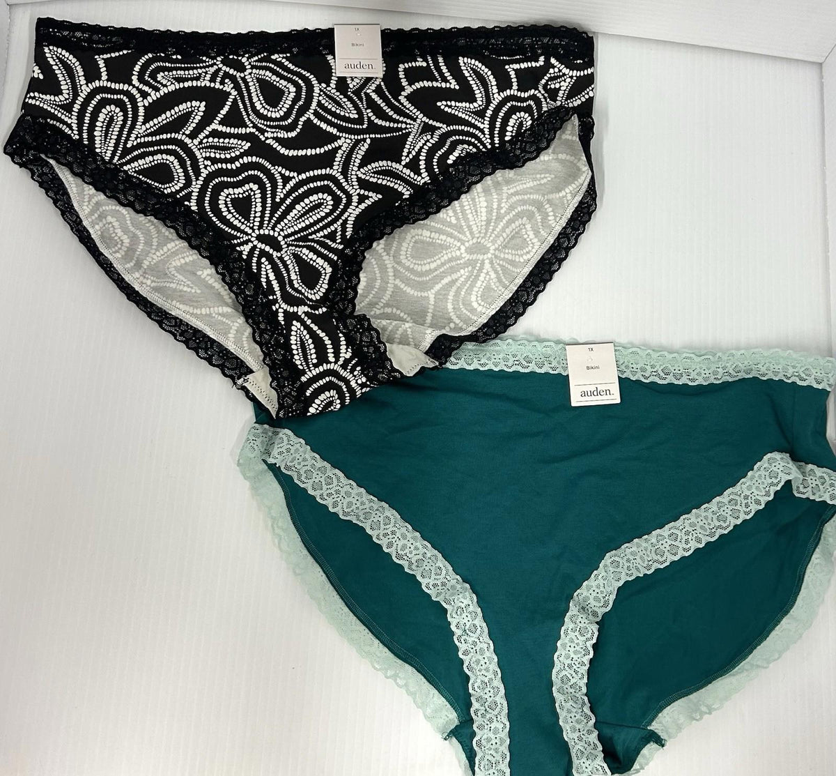 Auden Underwear Variety 4 Pack- Size 1X