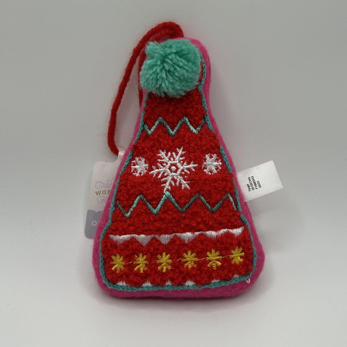 Wondershop Winter Plush Ornament Set 5 Count