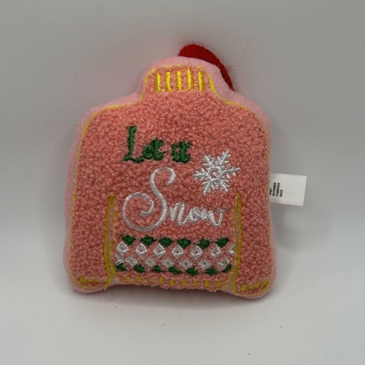 Wondershop Winter Plush Ornament Set 5 Count