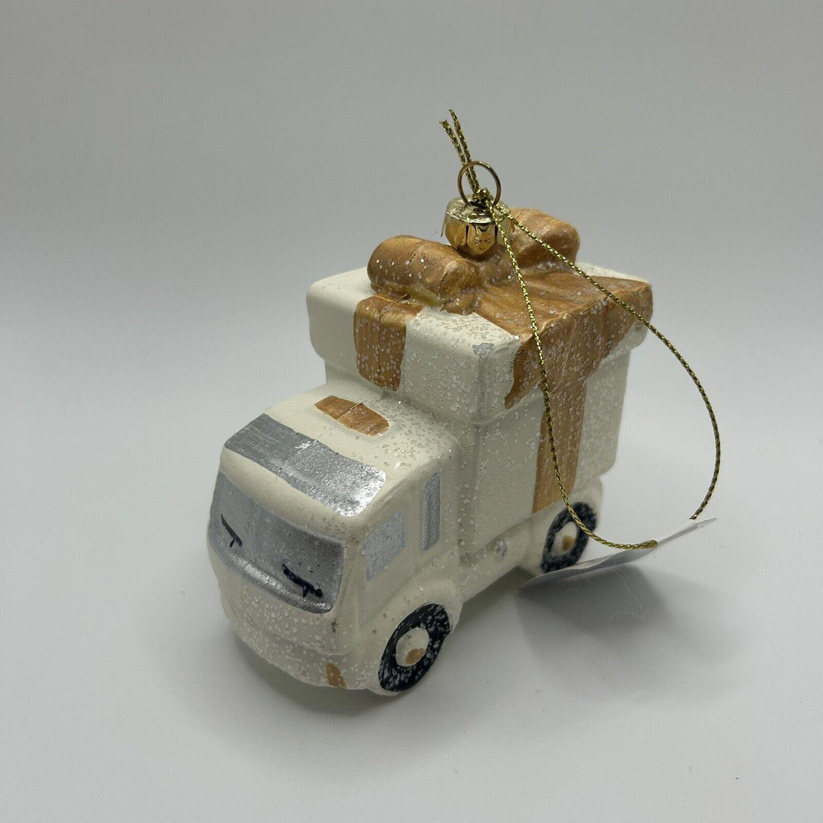 Wondershop Glittery Cars Ornament Set 4 Count
