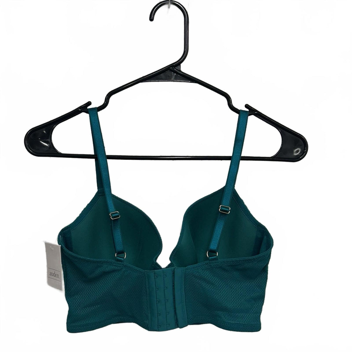 Auden Blue Lightly Lined Demi  Long Lined Bra  (32B)