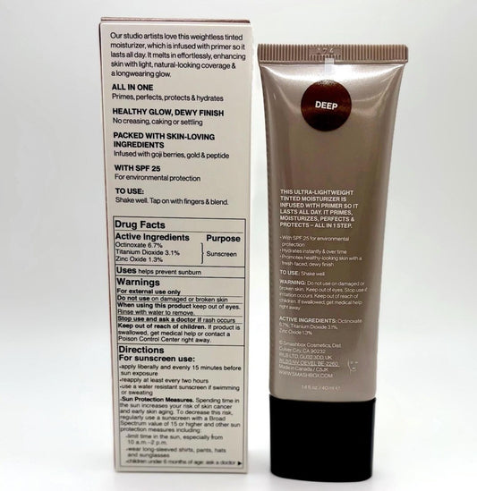 Smashbox Halo Healthy Glow All-In-One Tinted Moisturizer SPF 25 (Deep)