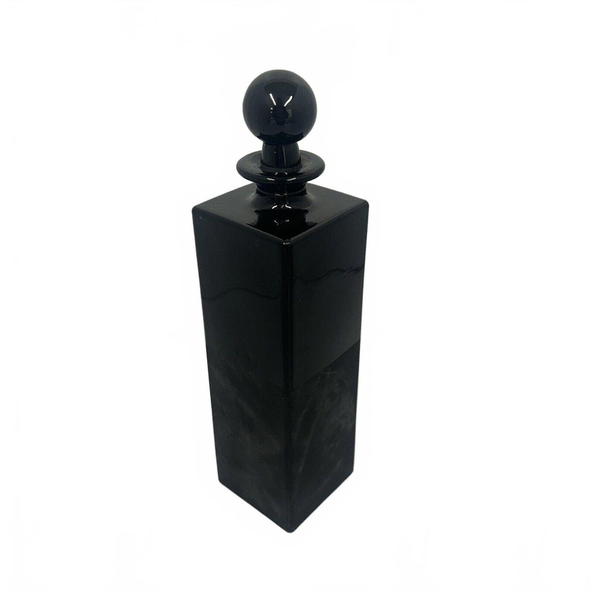 3 Piece Antique Black  Perfume/ Essential Oil Bottles (Bottom Matte, Top Gloss)