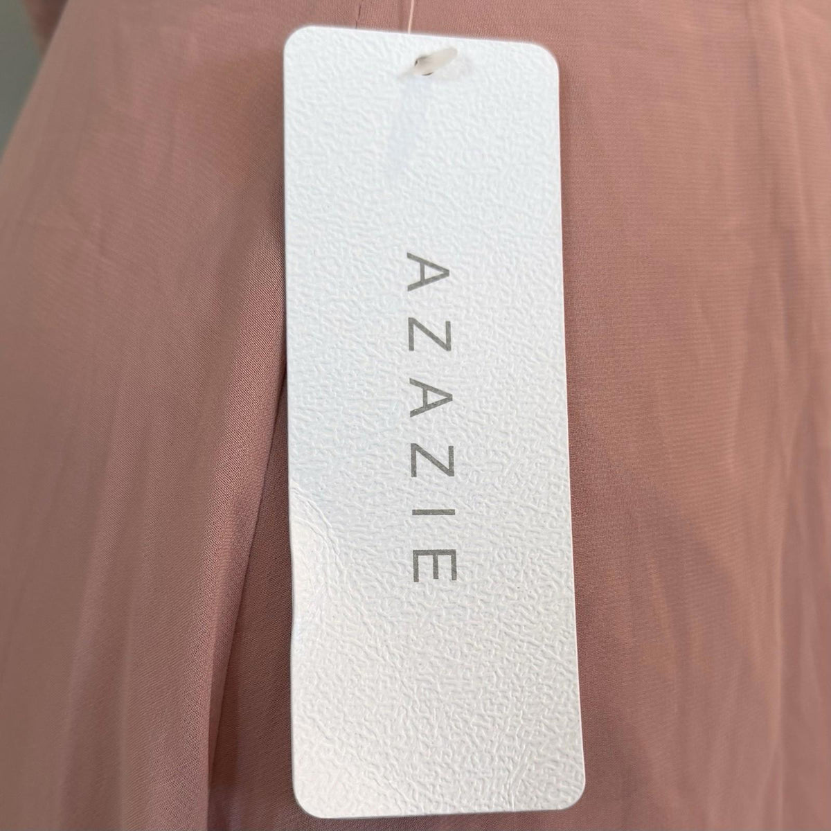 Azazie Kaitlynn Dusty Rose Chiffon Empire Ruched Bridesmaids Dress (Size 6)