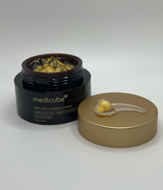 Medicube Deep Vita C Capsule Cream Golden Boba 1.94oz - Korean Skin Care