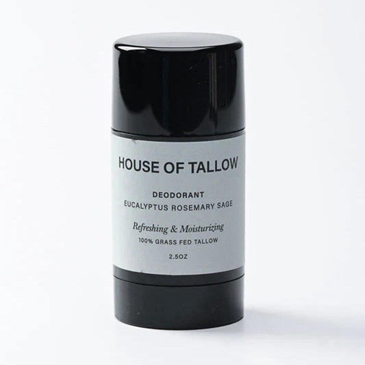 House of Tallow Eucalyptus Rosemary Sage 100% Grass Fed Tallow Natural Deodorant