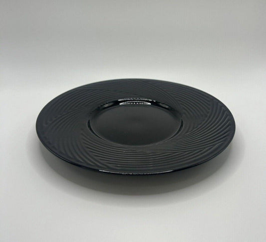 DANSK Midnight Black 3 Plate Place Setting