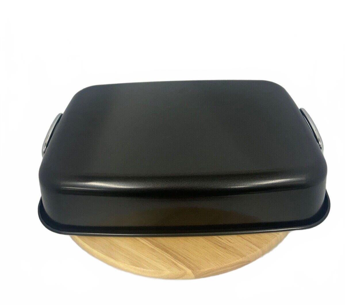 Hongbake 15x11x3 Baking Pan (Dark Grey & Silver)