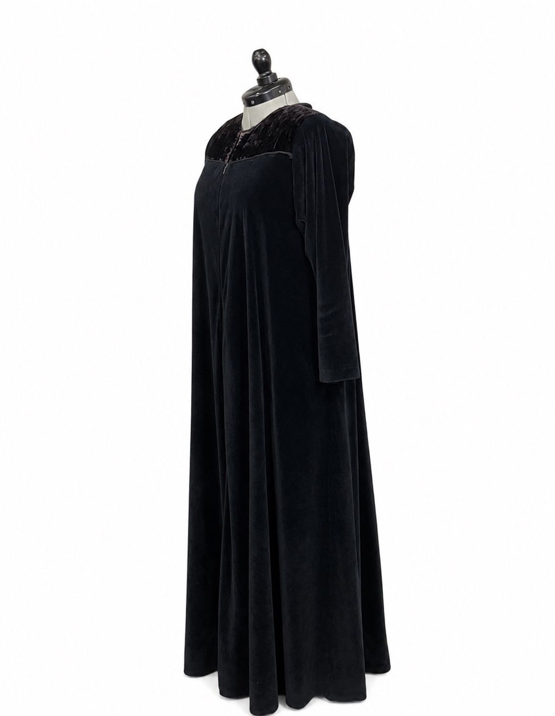 David Brown California Black Quarter Zip Gown (M)