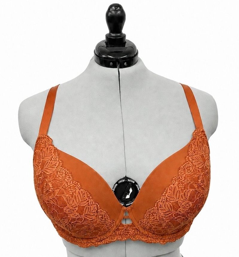 Auden Burnt Orange Lightly Lined Balconette Underwire Bra (42DD)